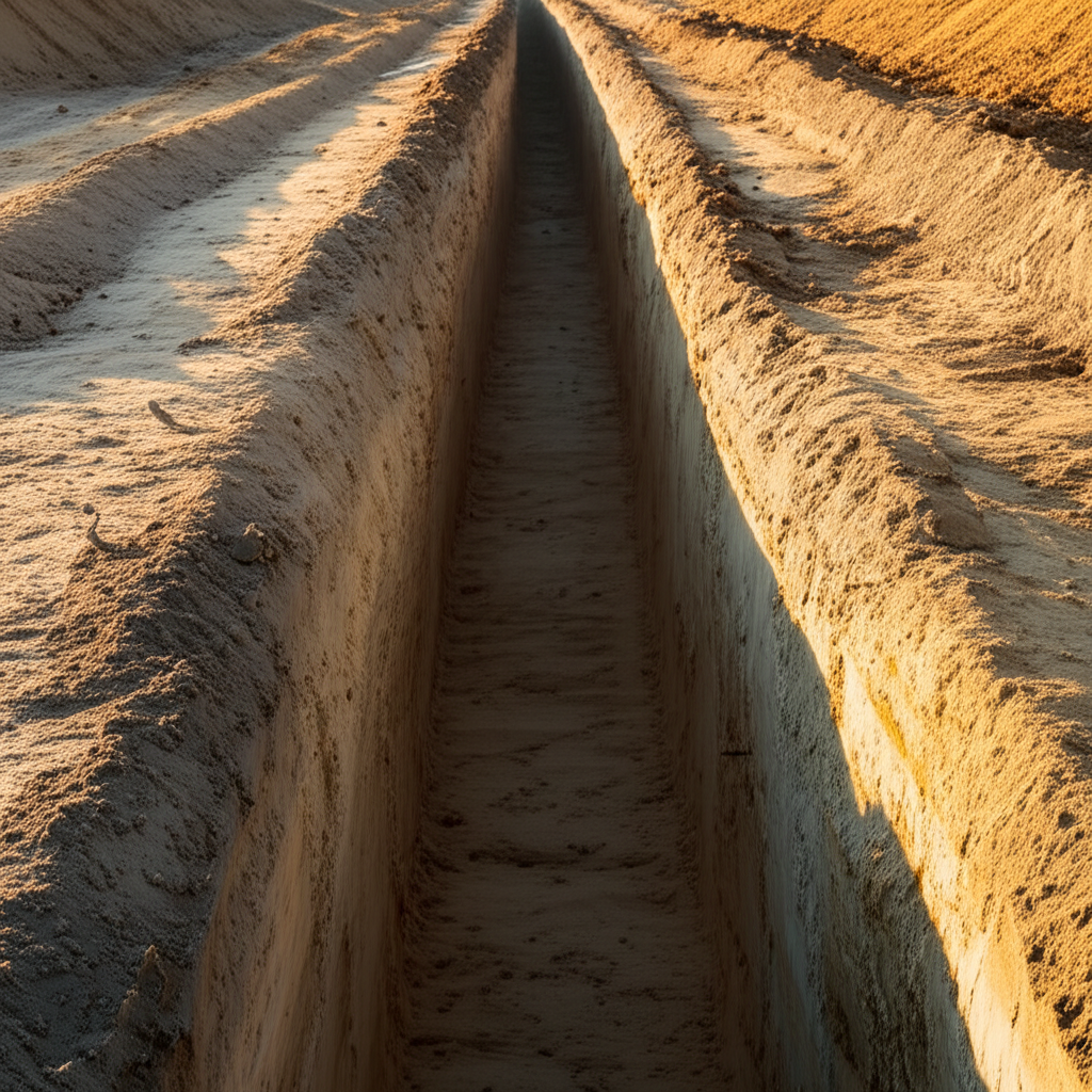 Utility Trenching in Central City